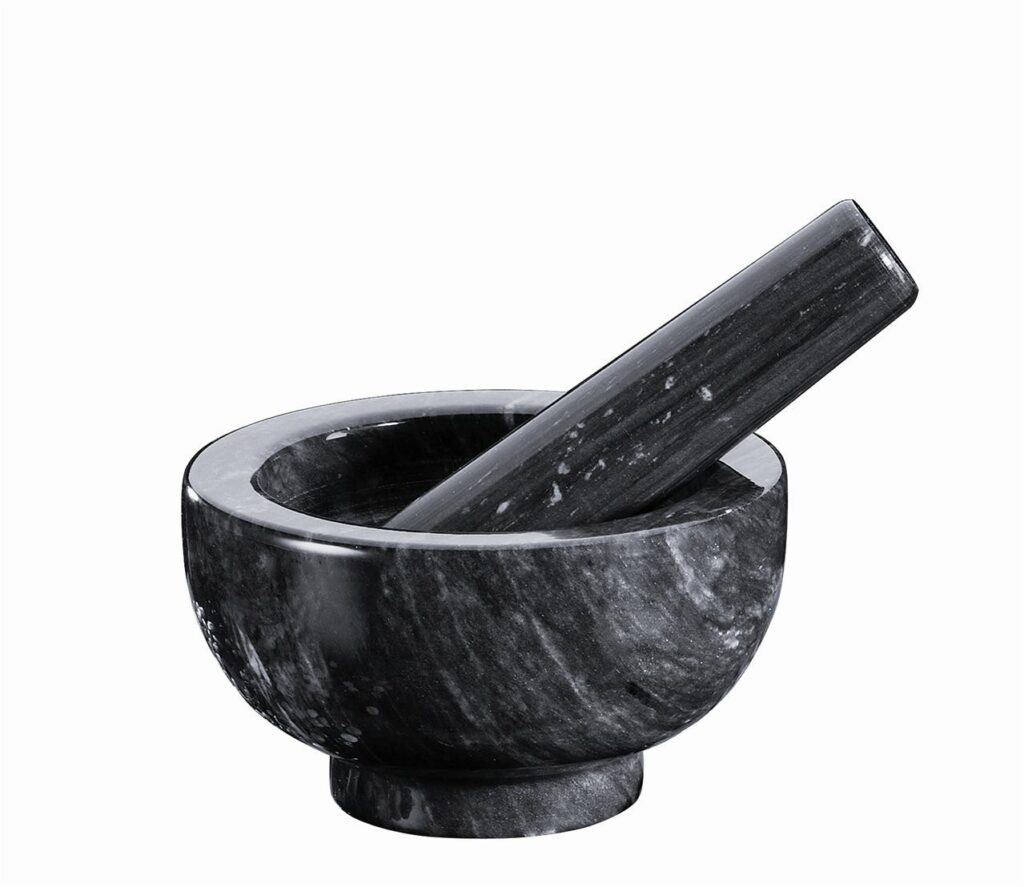 Mortier en Marbre Noir