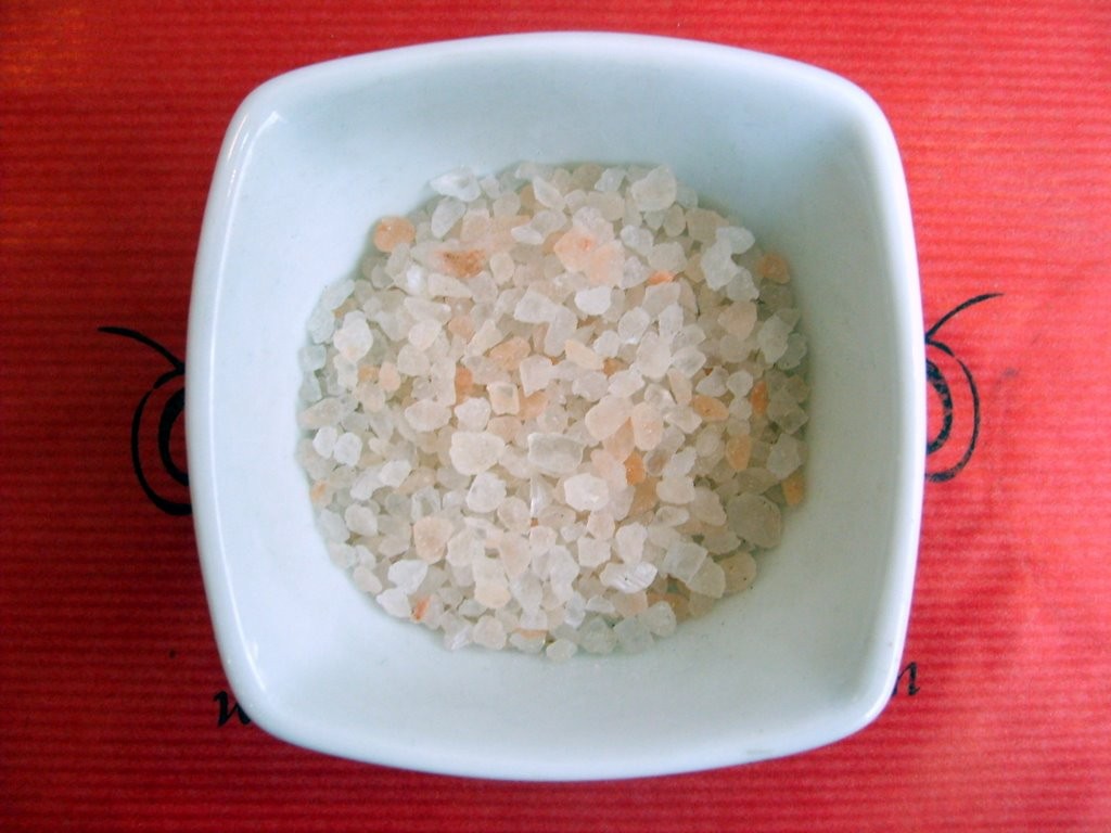 SEL ROSE DE L'HIMALAYA DIAMANTS