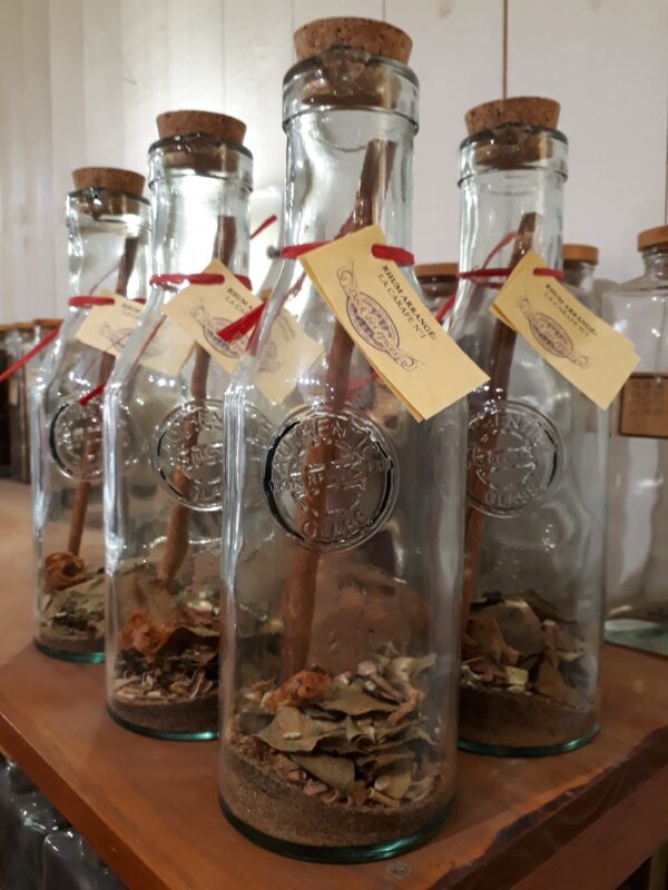 BOUTEILLE POUR RHUM ARRANGÉ AGRUME CANNELLE