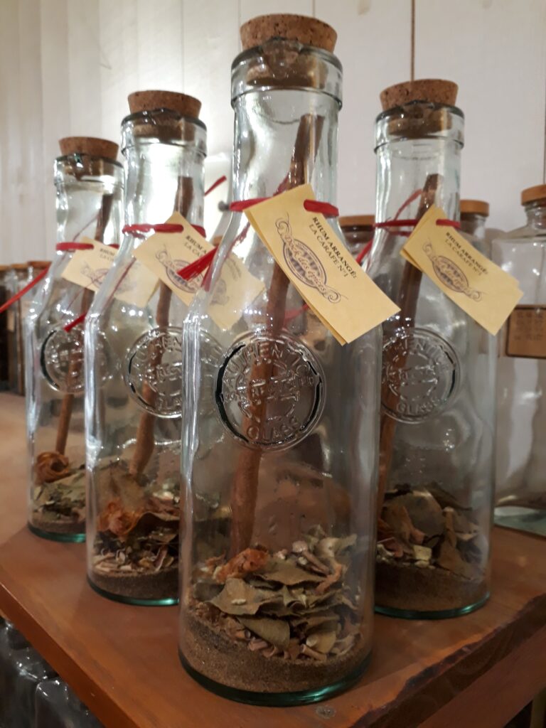 BOUTEILLE POUR RHUM ARRANGÉ AGRUME CANNELLE